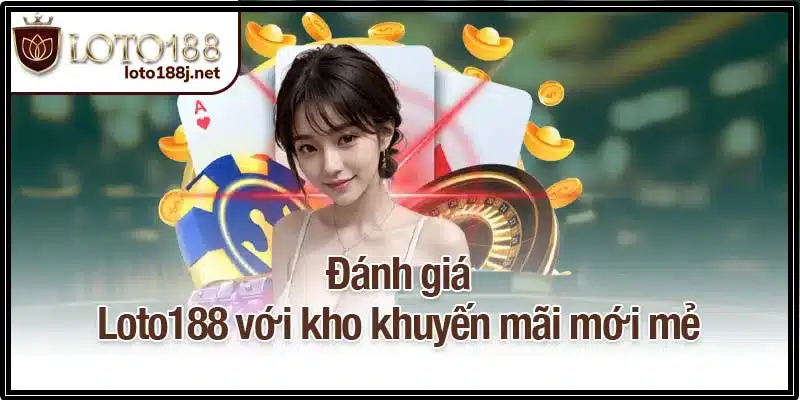 Đánh giá Loto188 với kho khuyến mãi mới mẻ